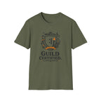 Guild Certified T-Shirt — Crest Emblem Gaming Logo Tee