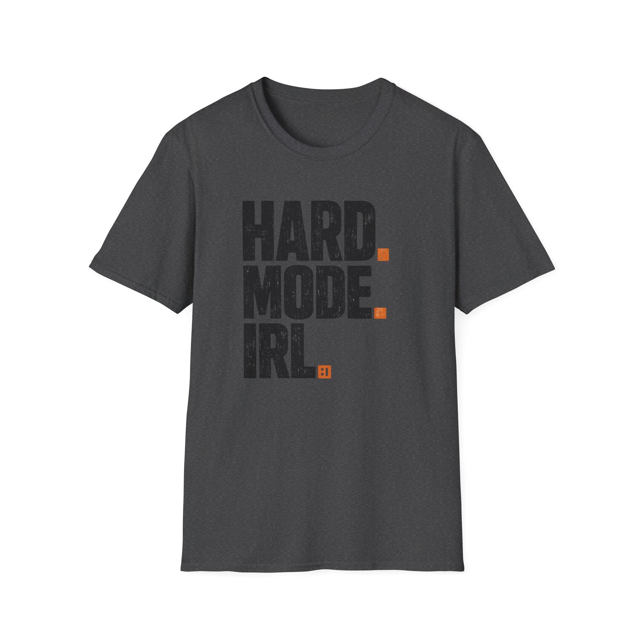 Hard Mode IRL Graphic T-Shirt - Bold Branded Gamer Tee
