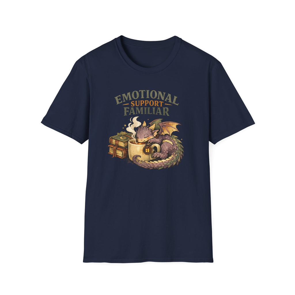 Emotional Support Familiar Cute Sleeping Dragon T-Shirt
