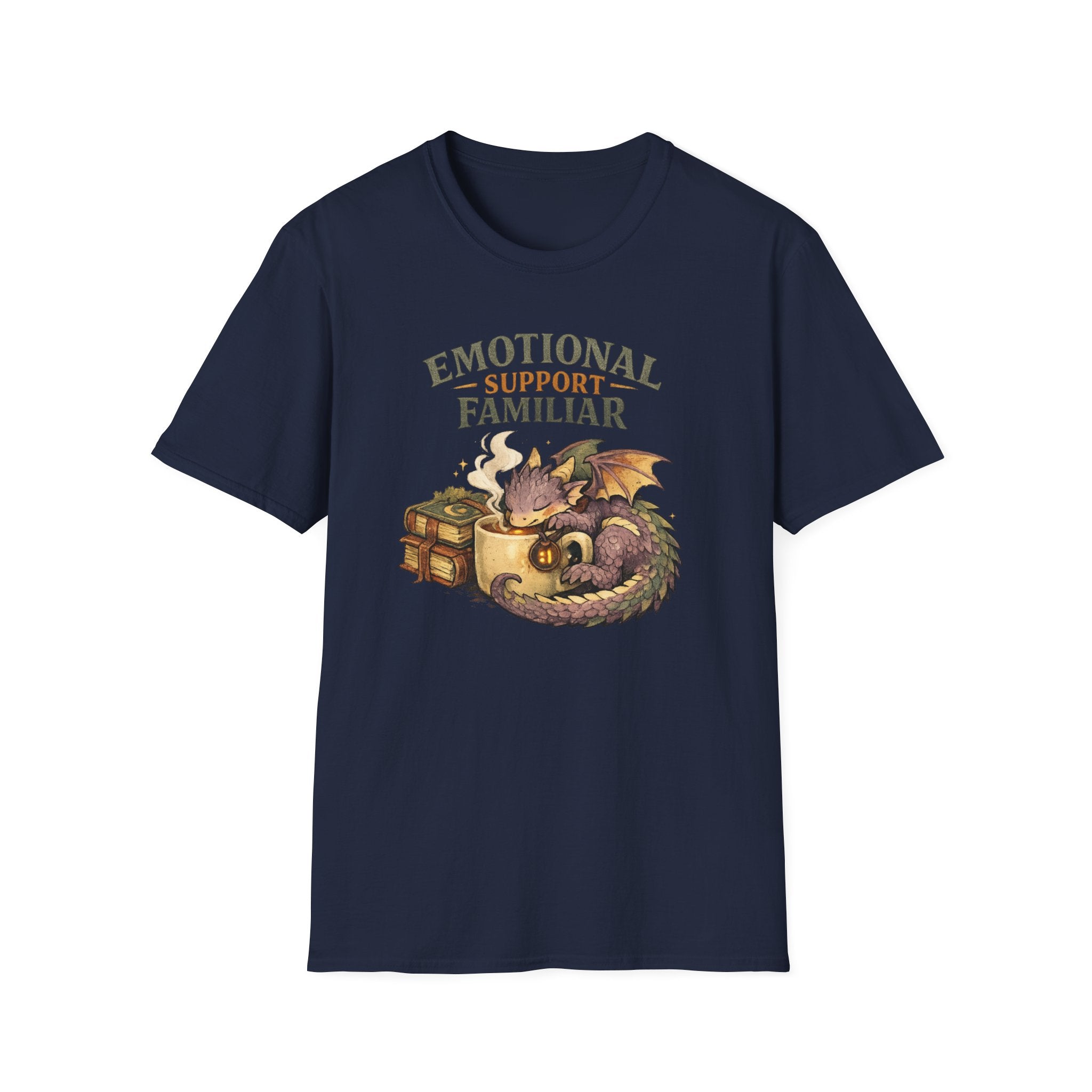 Emotional Support Familiar Cute Sleeping Dragon T-Shirt