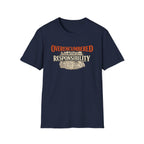 "Overencumbered with Responsibility" Funny RPG Gamer T-Shirt