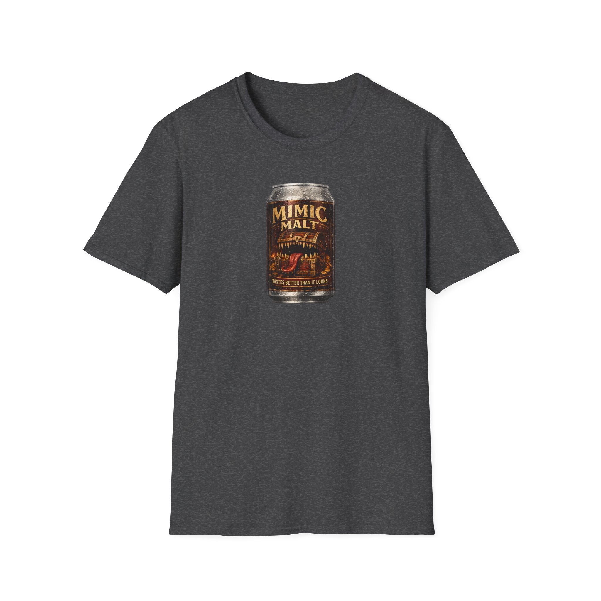 Mimic Malt Retro Funny Beer Can T-Shirt