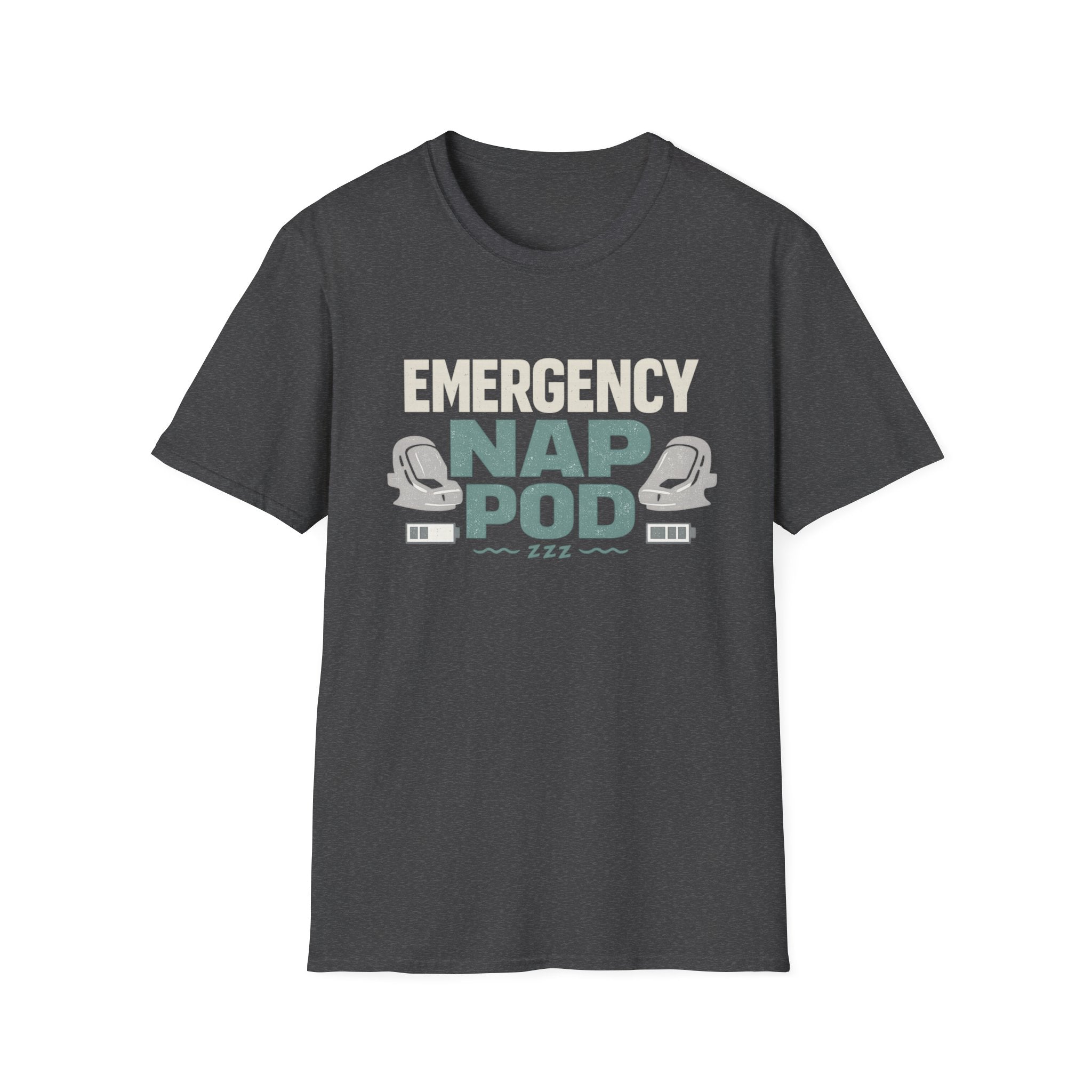 Emergency Nap Pod Funny Sci-Fi T-Shirt