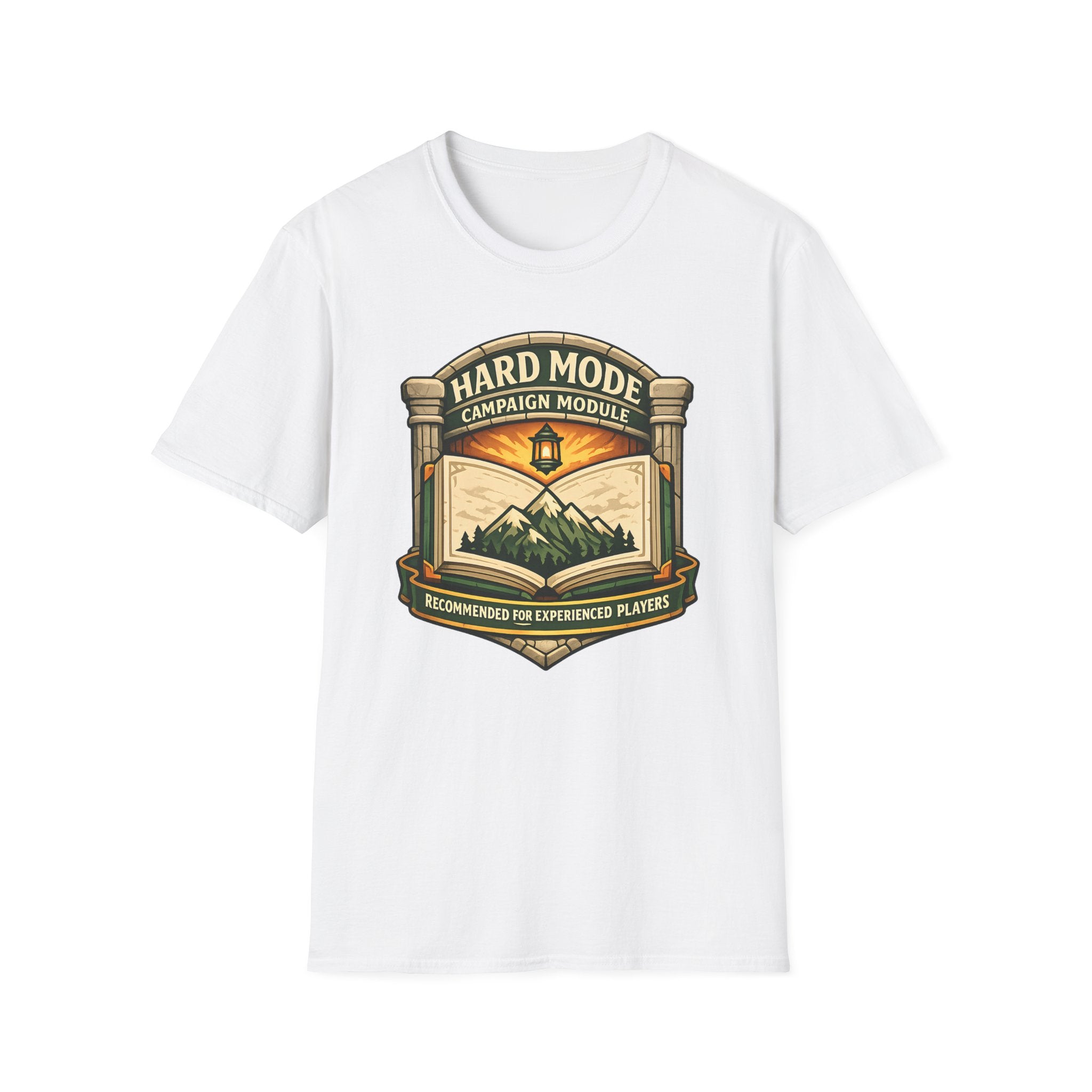 Hard Mode Campaign Module T-Shirt - RPG Adventure Graphic Tee
