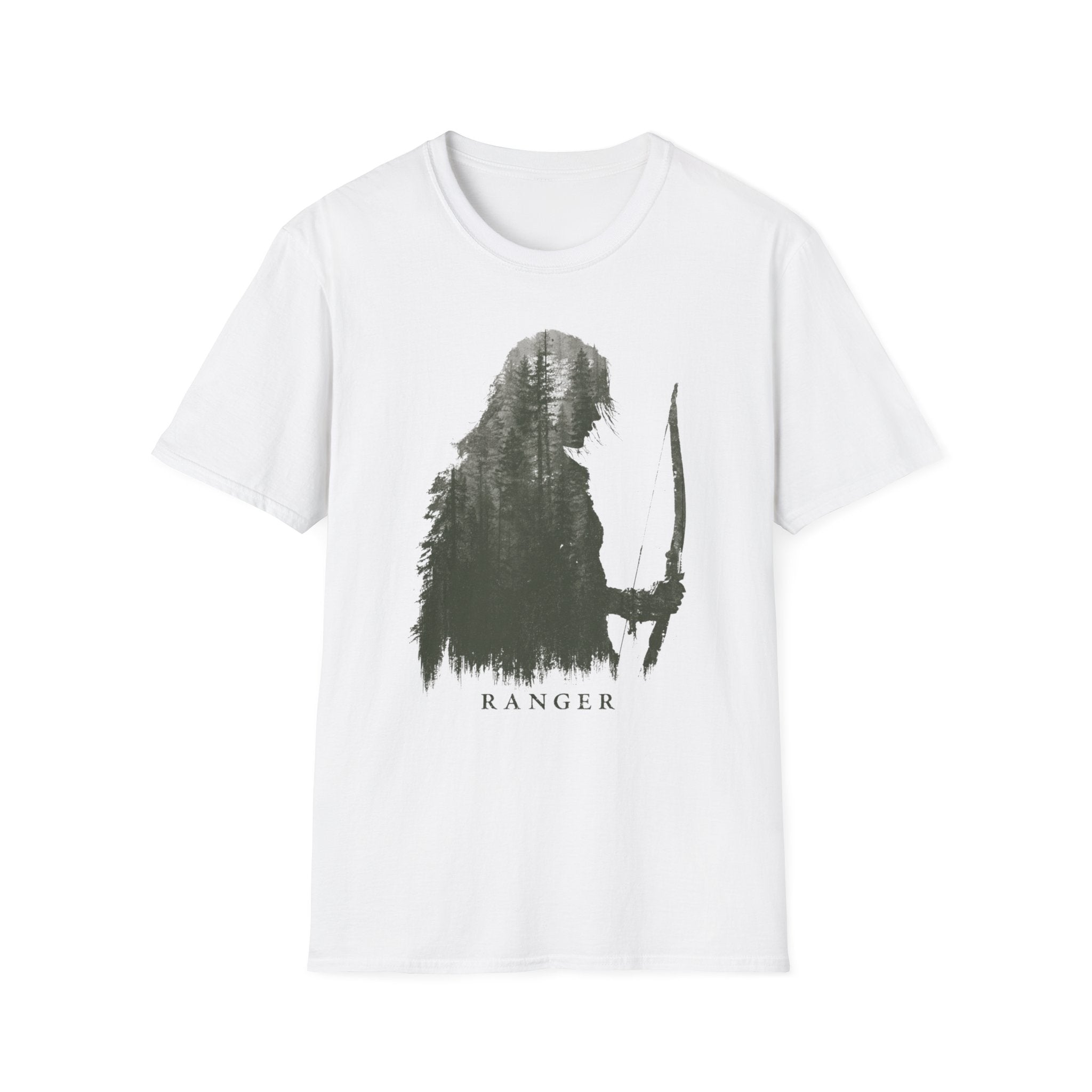 Ranger Silhouette Tee - Forest Archer Graphic T-Shirt