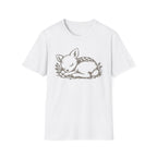 Cute Sleeping Deer Graphic T-Shirt