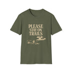 Please Stay On Trails T-Shirt - Dragon Off Trail Tee