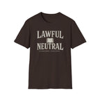 Lawful Neutral T-Shirt – RPG Alignment Tee with Scales Graphic