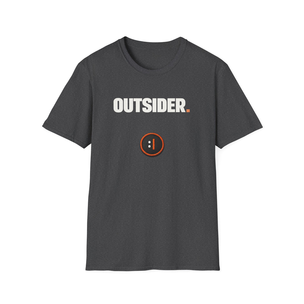 Outsider T‑Shirt — Bold Graphic Tee for Independent Spirits