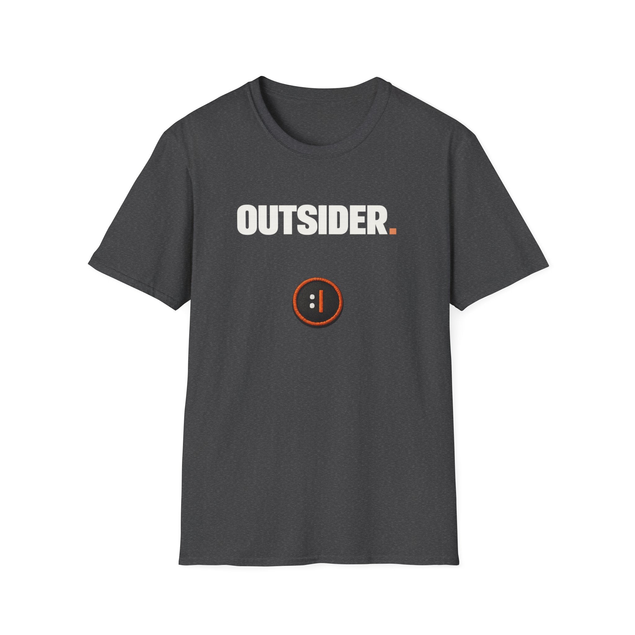 Outsider T‑Shirt — Bold Graphic Tee for Independent Spirits