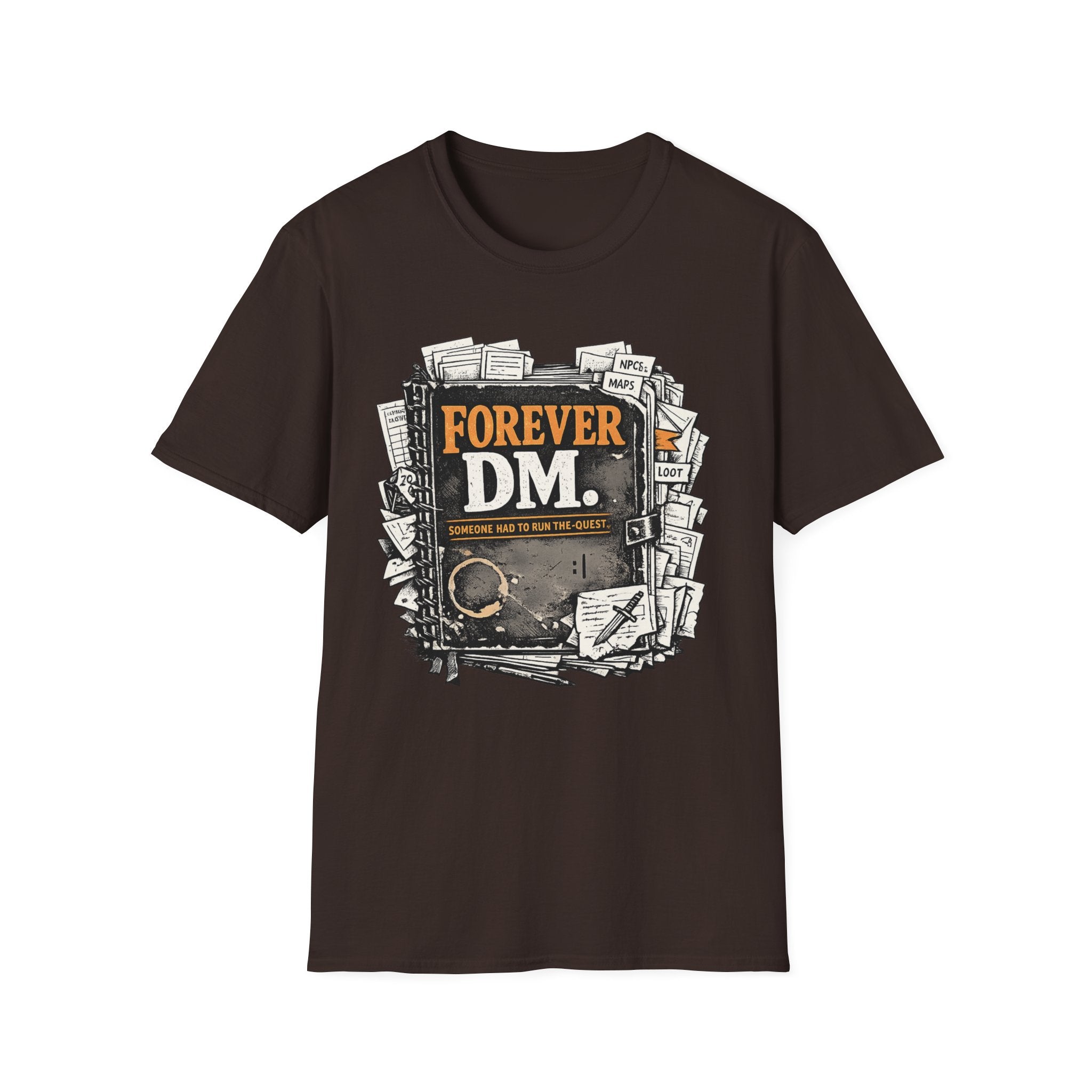 Forever DM T-Shirt — Funny Dungeons & Dragons Game Master Tee