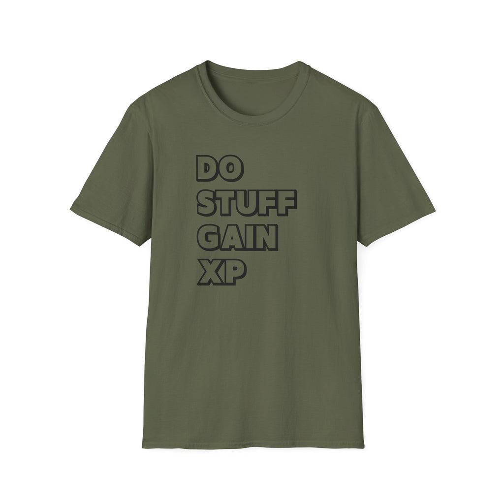 Do Stuff, Gain XP T-Shirt — Gamer Motivation Tee