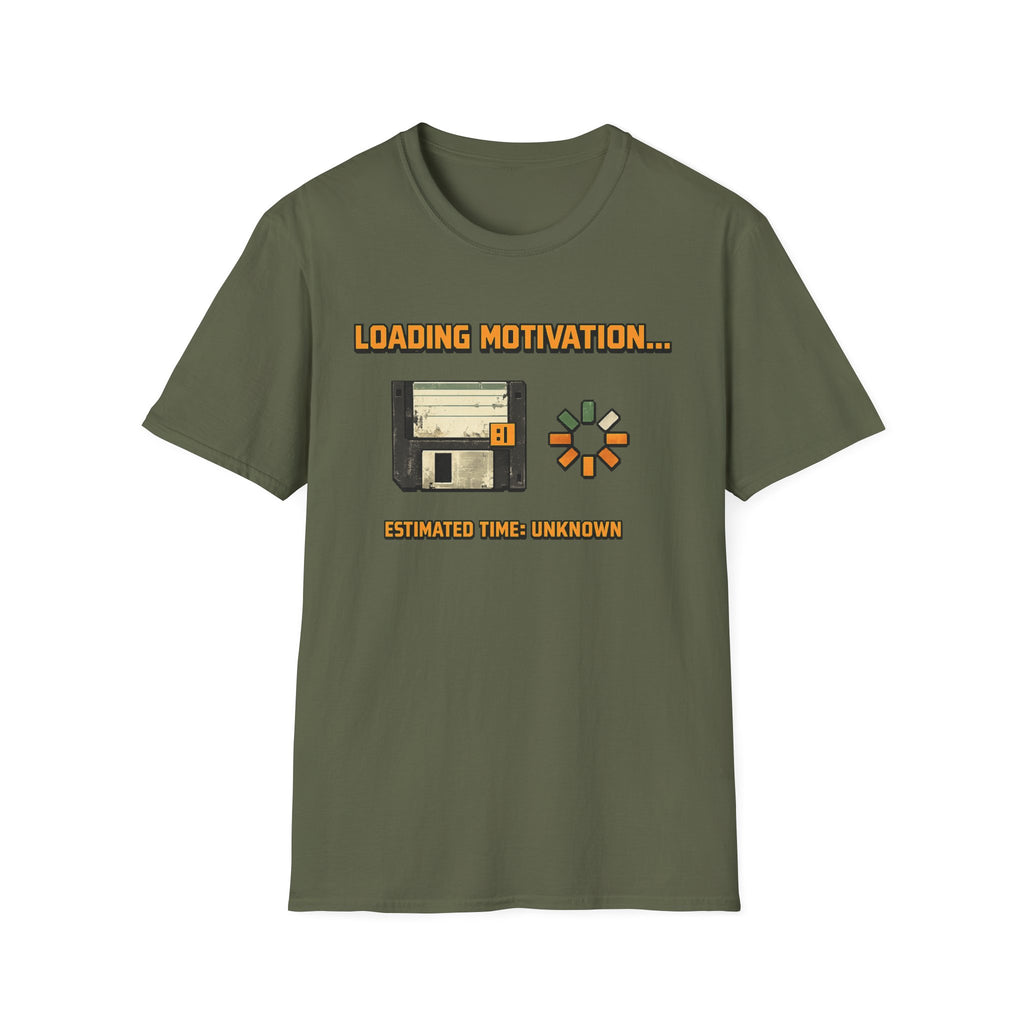 Loading Motivation Retro Graphic T-Shirt