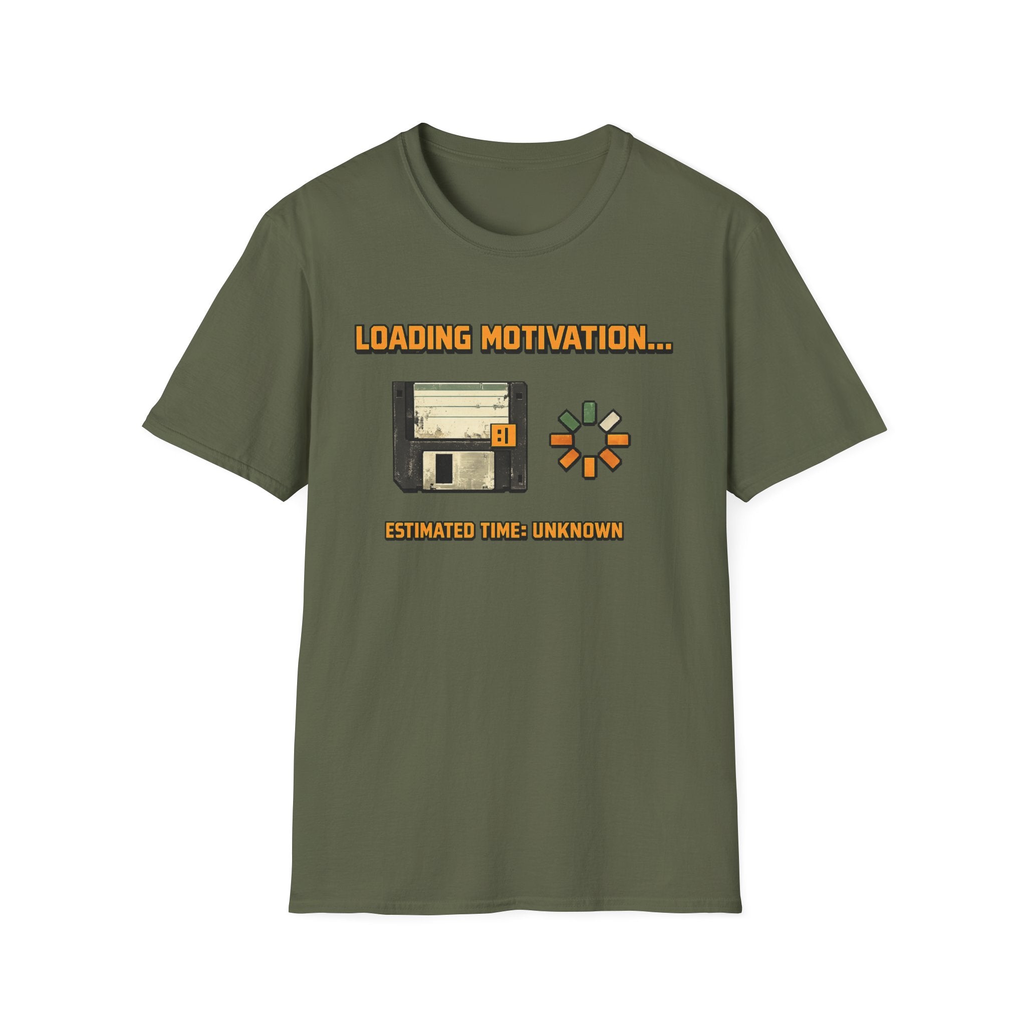 Loading Motivation Retro Graphic T-Shirt