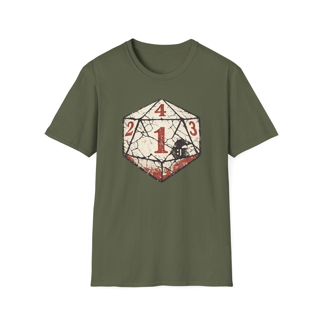 Critical Fail D20 Tabletop RPG Gamer T‑Shirt