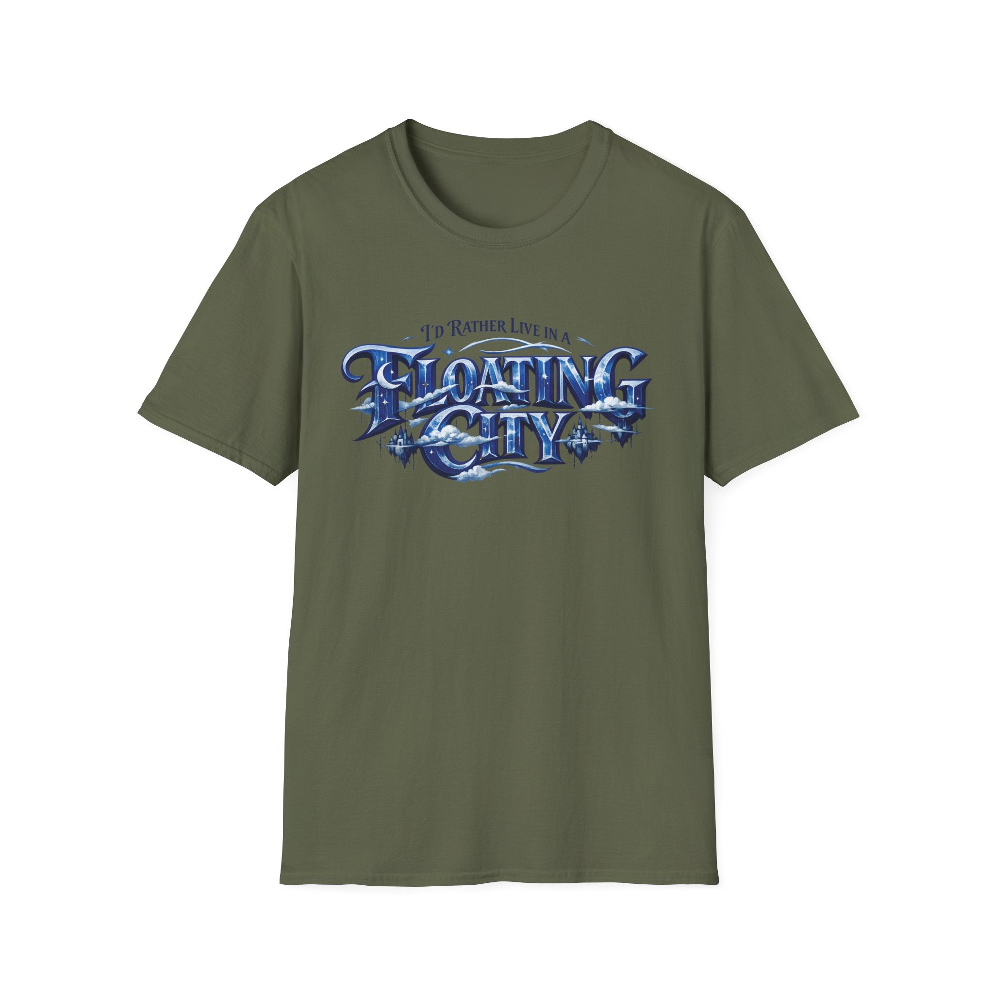 I'd Rather Live in a Floating City T-Shirt - Fantasy Tee