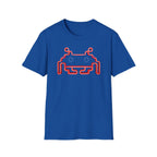 Retro Neon Space Invader T-Shirt