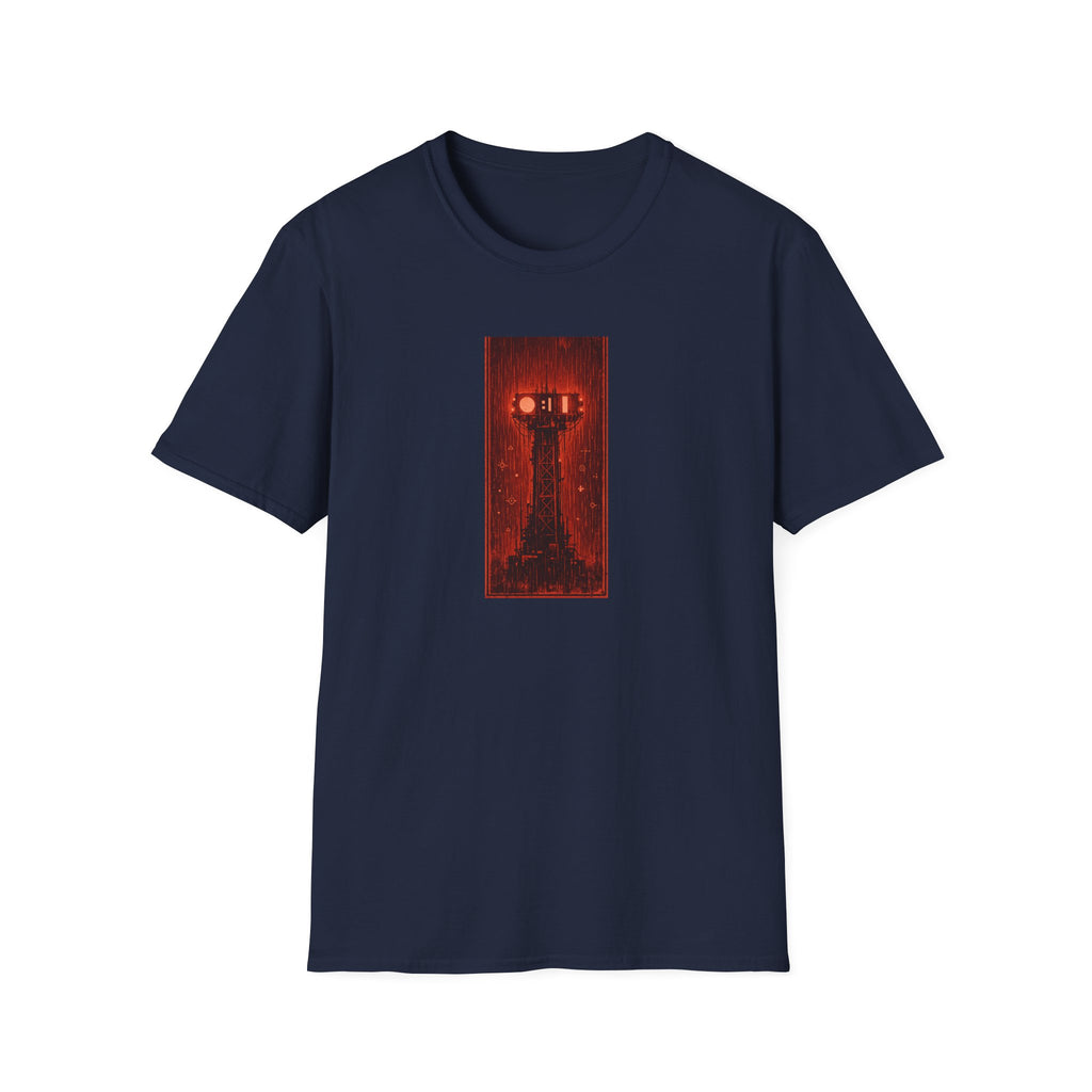 Signal Tower T-Shirt - Retro All Signals Point To Meh Art Tee