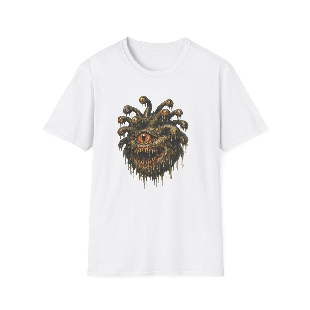 Beholder Monster T-Shirt — Fantasy D&D Eyestalk Creature Tee