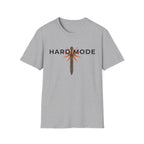 Hard Mode Sword T-Shirt — Gamer RPG Sword Logo Graphic Tee