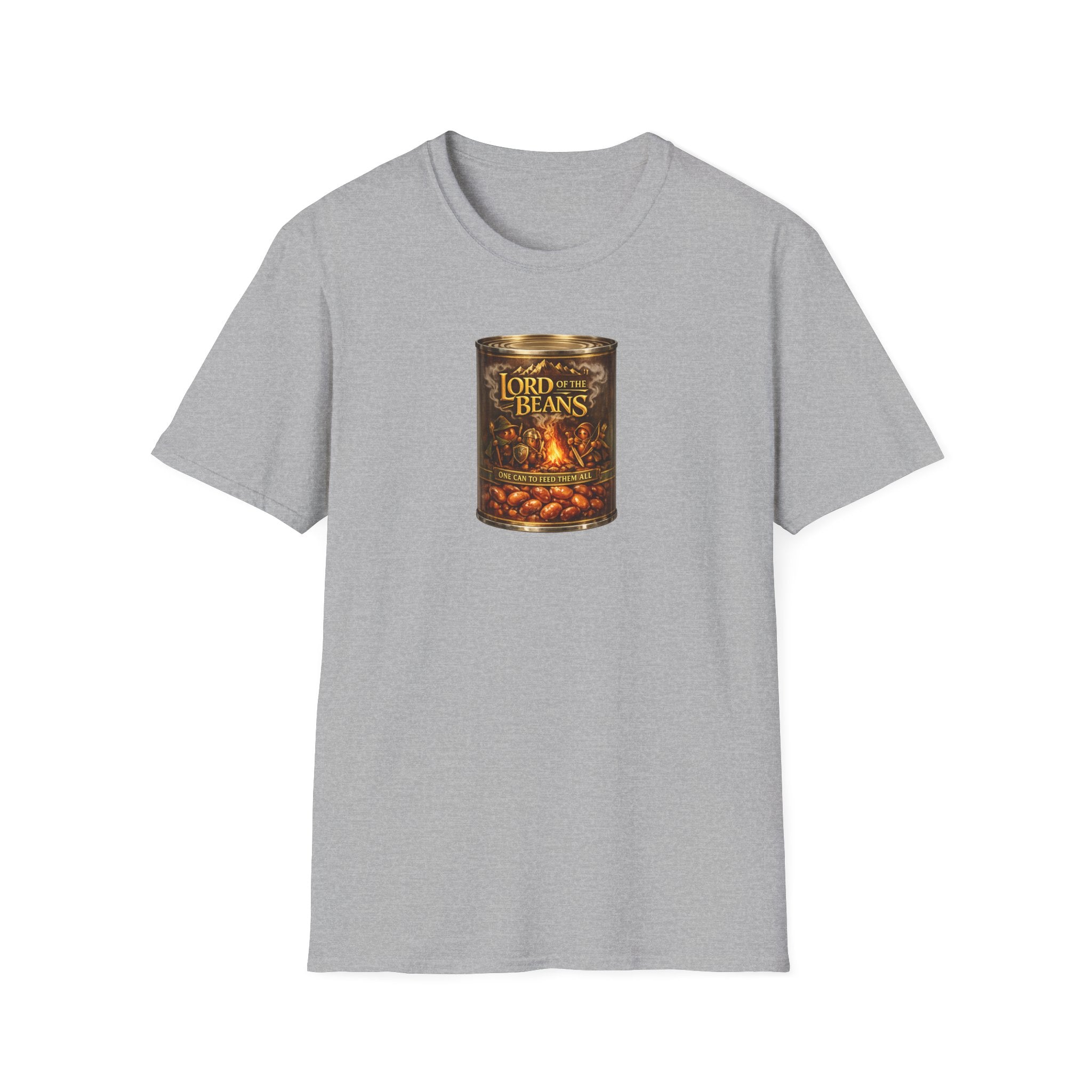 Lord of the Beans T-Shirt — Funny Fantasy Parody Tee