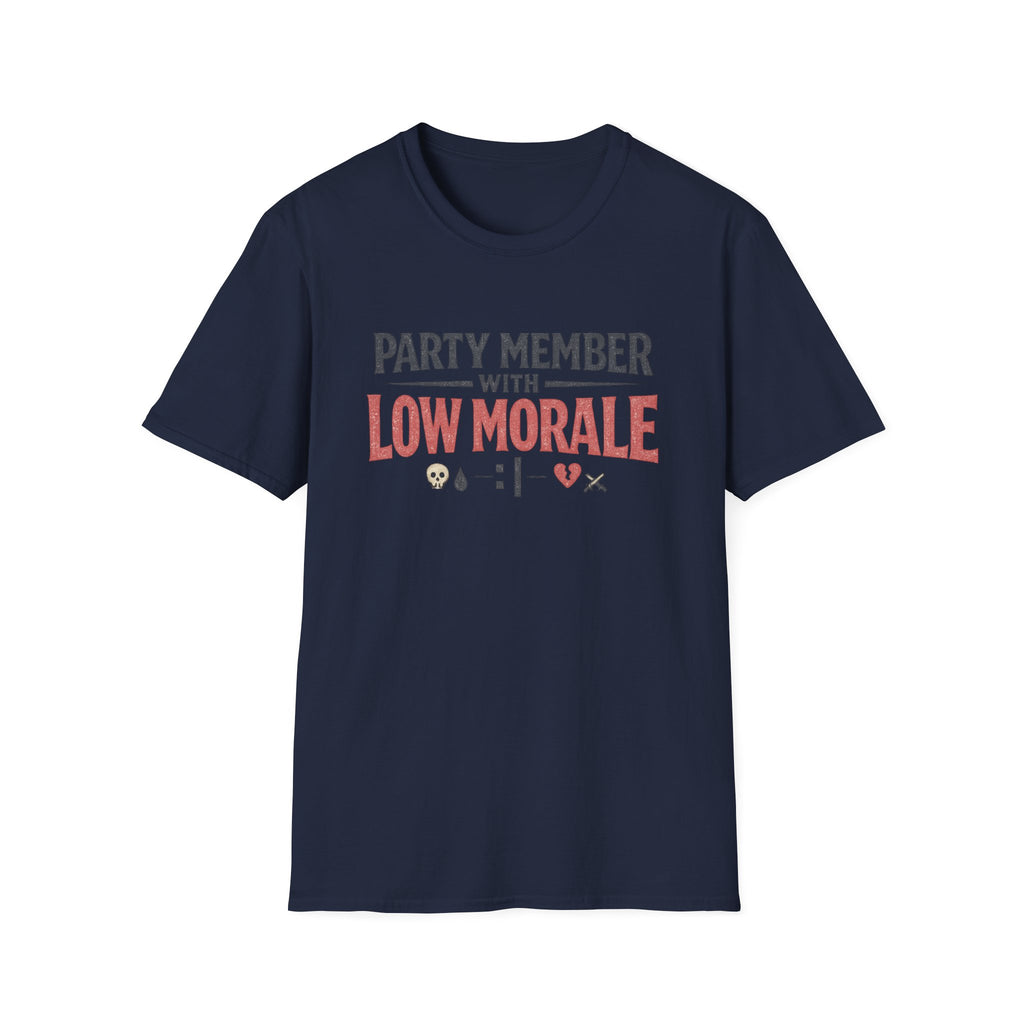 Low Morale RPG Gamer T-Shirt