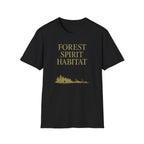 Forest Spirit Habitat T-Shirt - Fantasy Nature Lover Graphic Tee