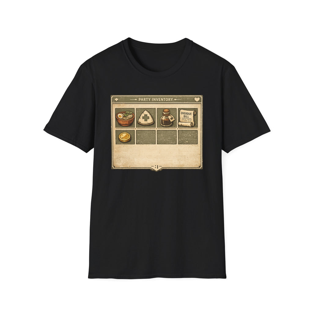 RPG Inventory Screen T‑Shirt