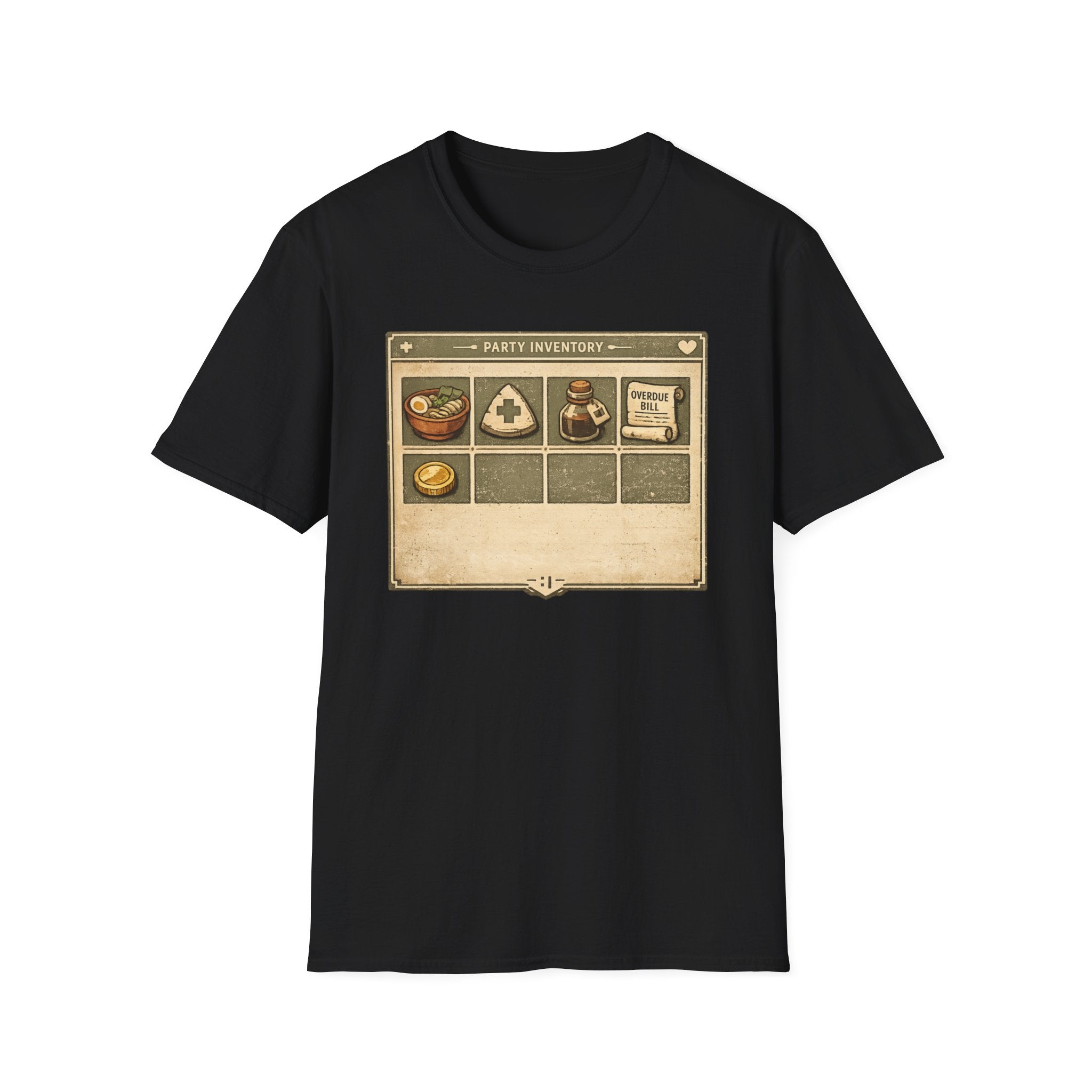 RPG Inventory Screen T‑Shirt