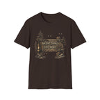 Ancient Things Live Here T-Shirt - Rustic Forest Fantasy Tee