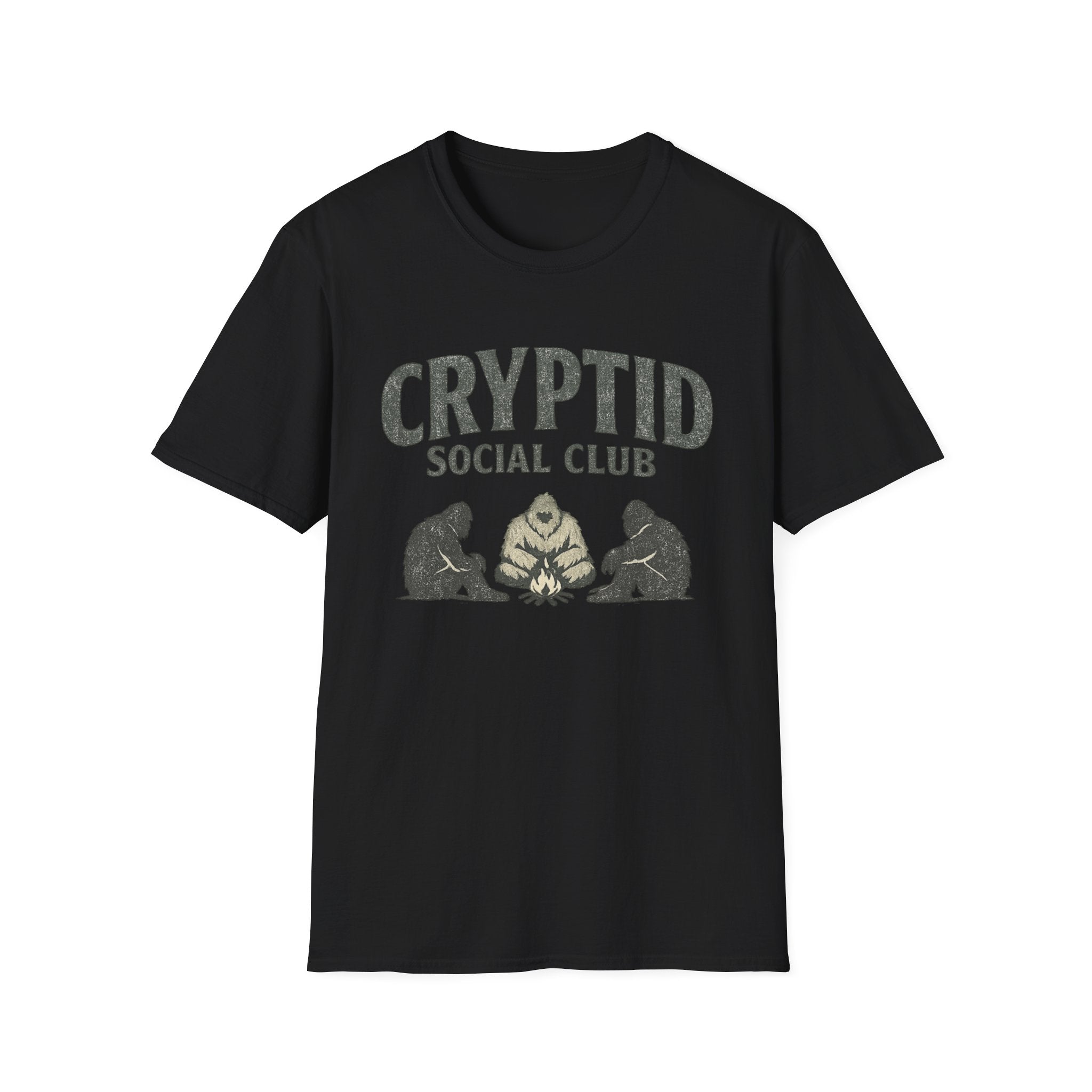 Cryptid Social Club T-Shirt Bigfoot Yeti