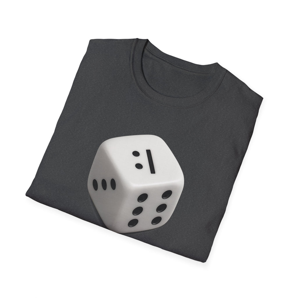 3D D6 :| Emoji T-Shirt