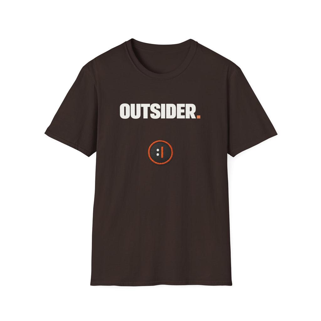 Outsider T‑Shirt — Bold Graphic Tee for Independent Spirits