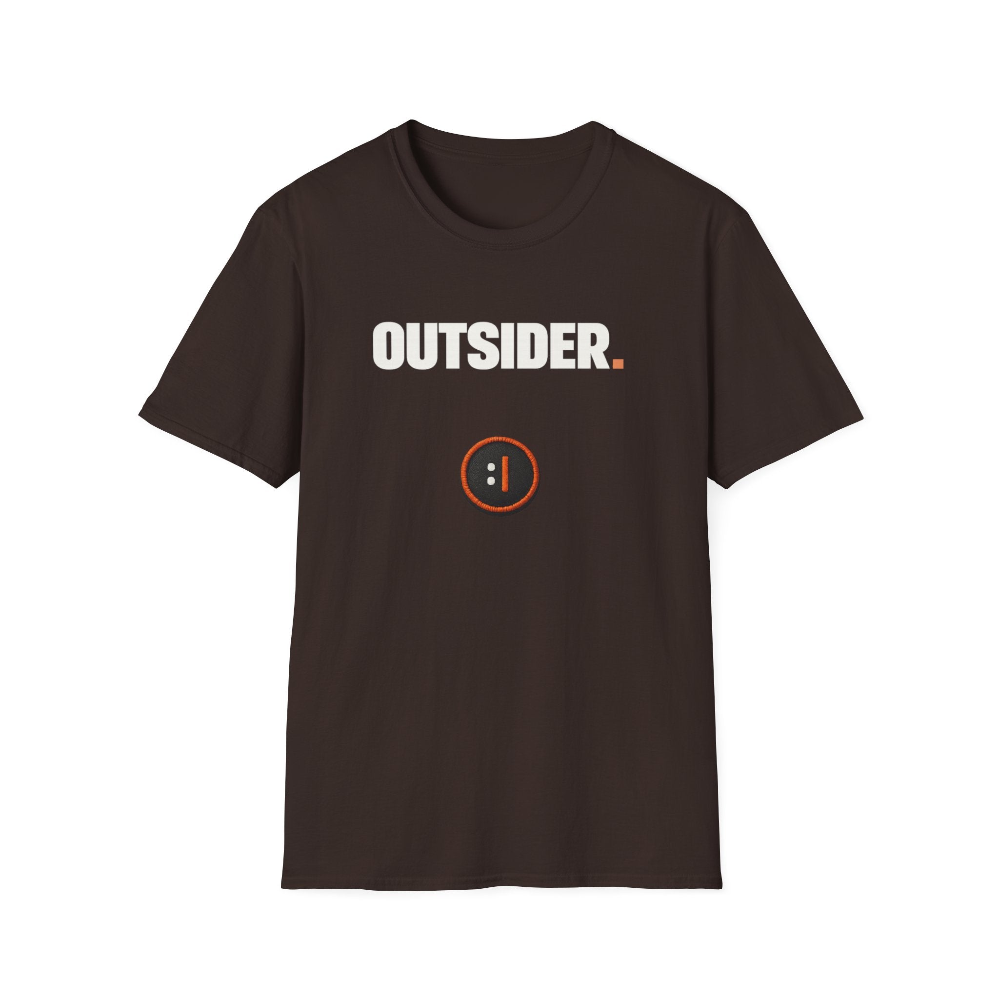 Outsider T‑Shirt — Bold Graphic Tee for Independent Spirits
