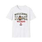 Welcome Home Weirdo T-Shirt - Funny Rustic Lantern Tee