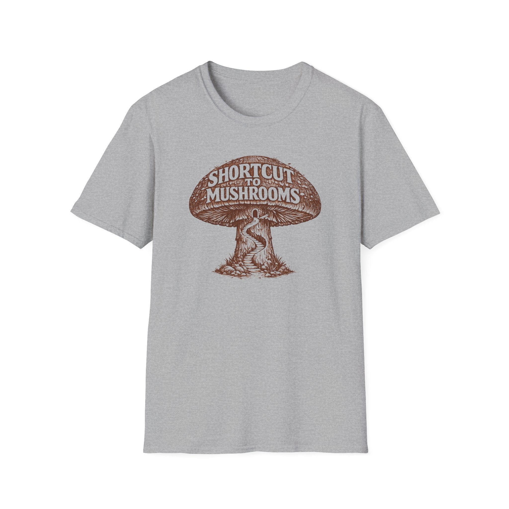 Shortcut to Mushrooms Graphic T-Shirt