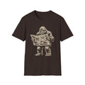 Confused Bigfoot Reading Map T-Shirt