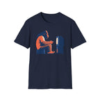Retro Gamer Sasquatch T-Shirt - Vintage Bigfoot Playing Video Games Graphic Tee