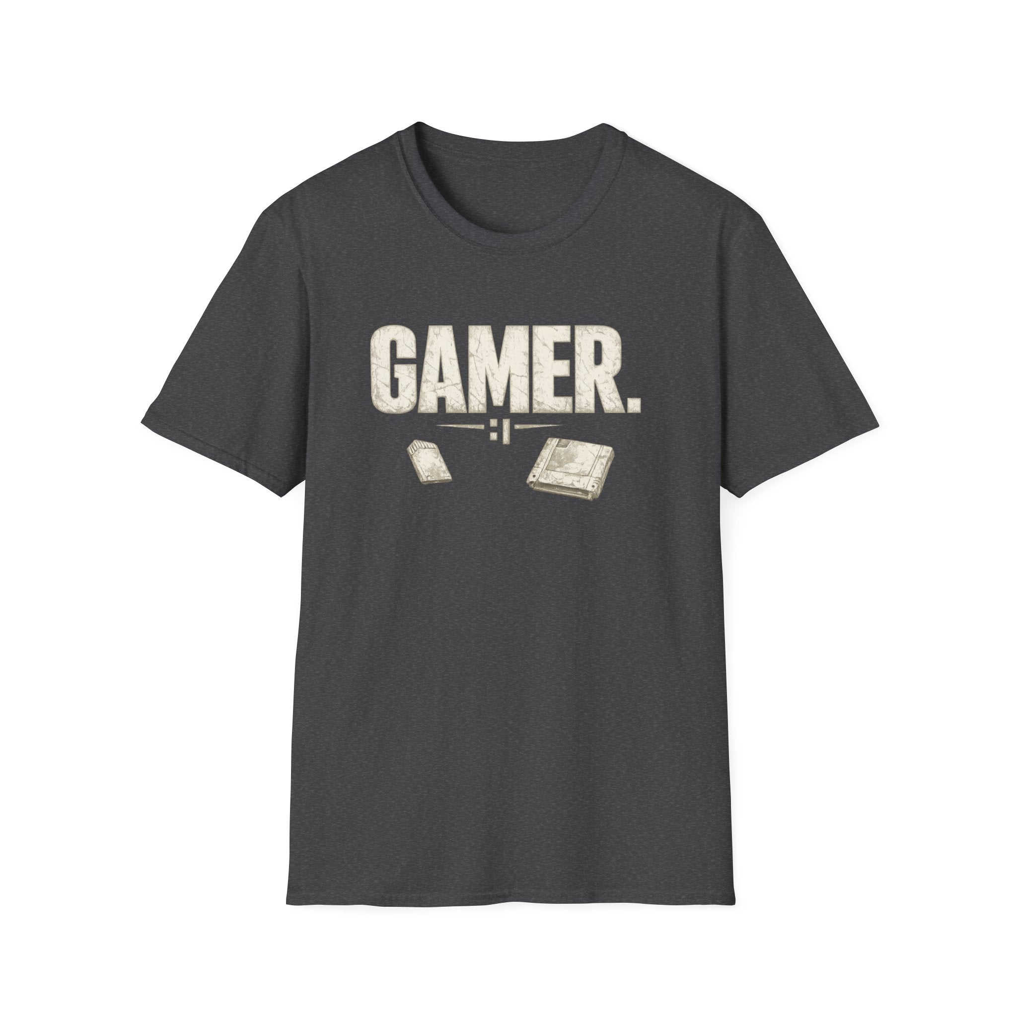 "Gamer" T-Shirt - Retro Console Graphic Tee