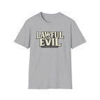 Lawful Evil Graphic Tee — "Will Conquer for Profit" D&D Inspired T-Shirt