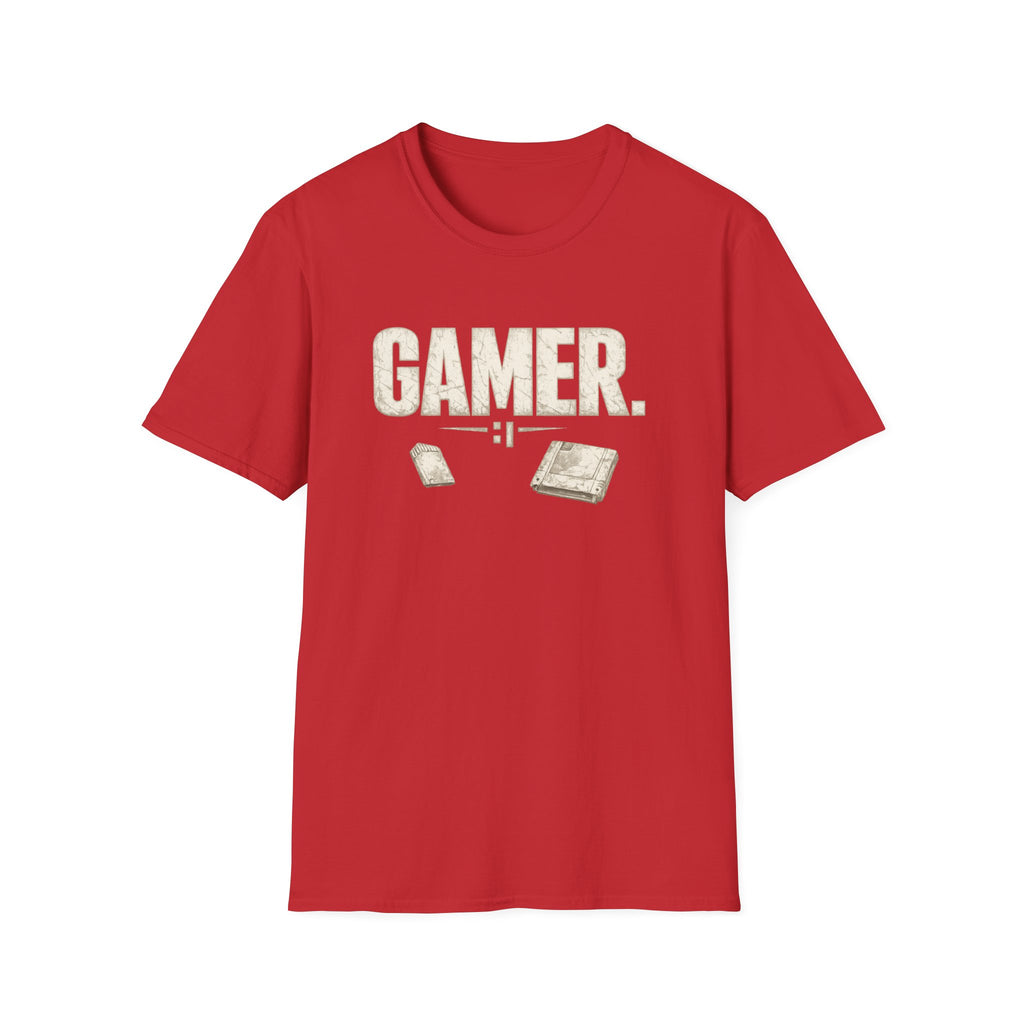 "Gamer" T-Shirt - Retro Console Graphic Tee