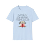 Retro Pixel "I Just Came For The Snacks" Popcorn T-Shirt