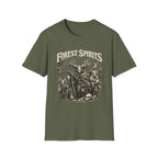 Forest Spirits T-Shirt - Cryptid Woodland Skull Graphic Tee