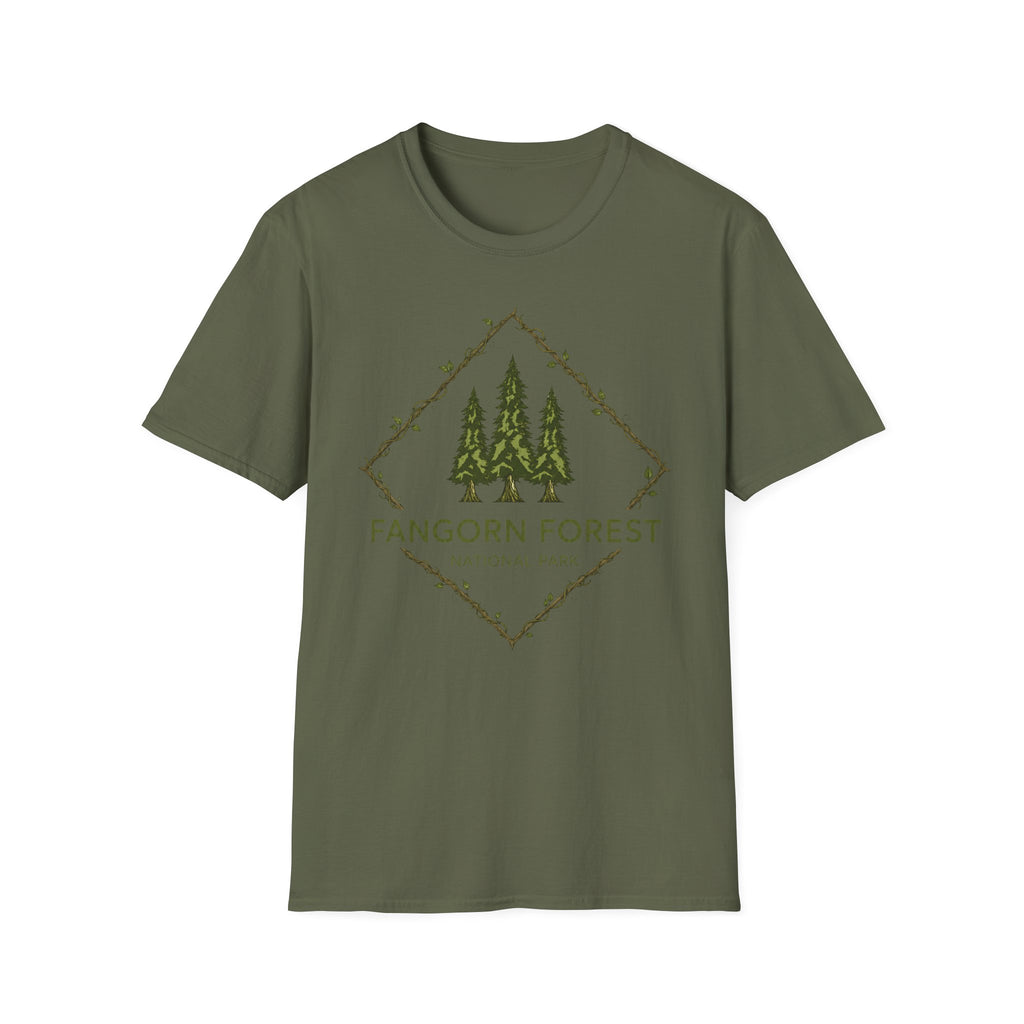 Fangorn Forest T-Shirt - Vintage Pine Trees Nature Tee