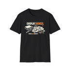 Cosplay Engineer T‑Shirt — "Built Not Bought" Maker Tee