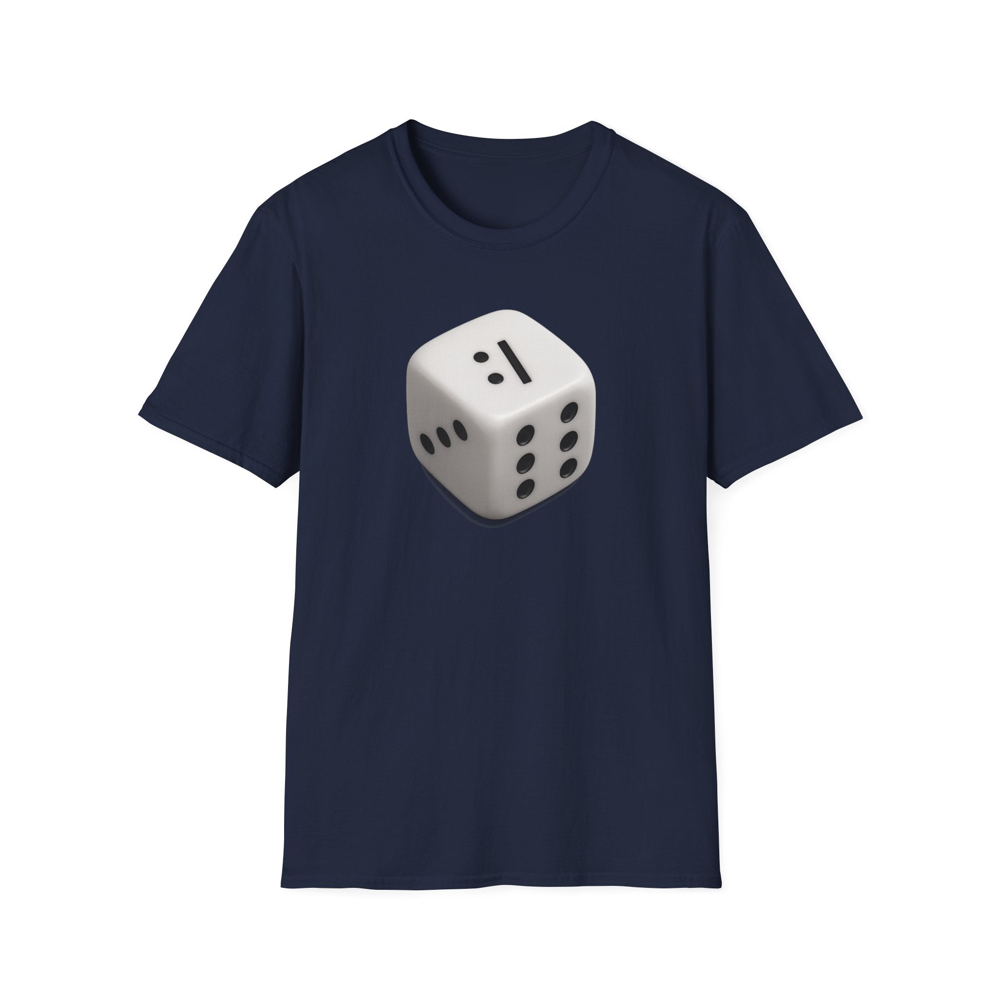 3D D6 :| Emoji T-Shirt