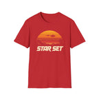 "Star Set" Retro Sunset Graphic T-Shirt