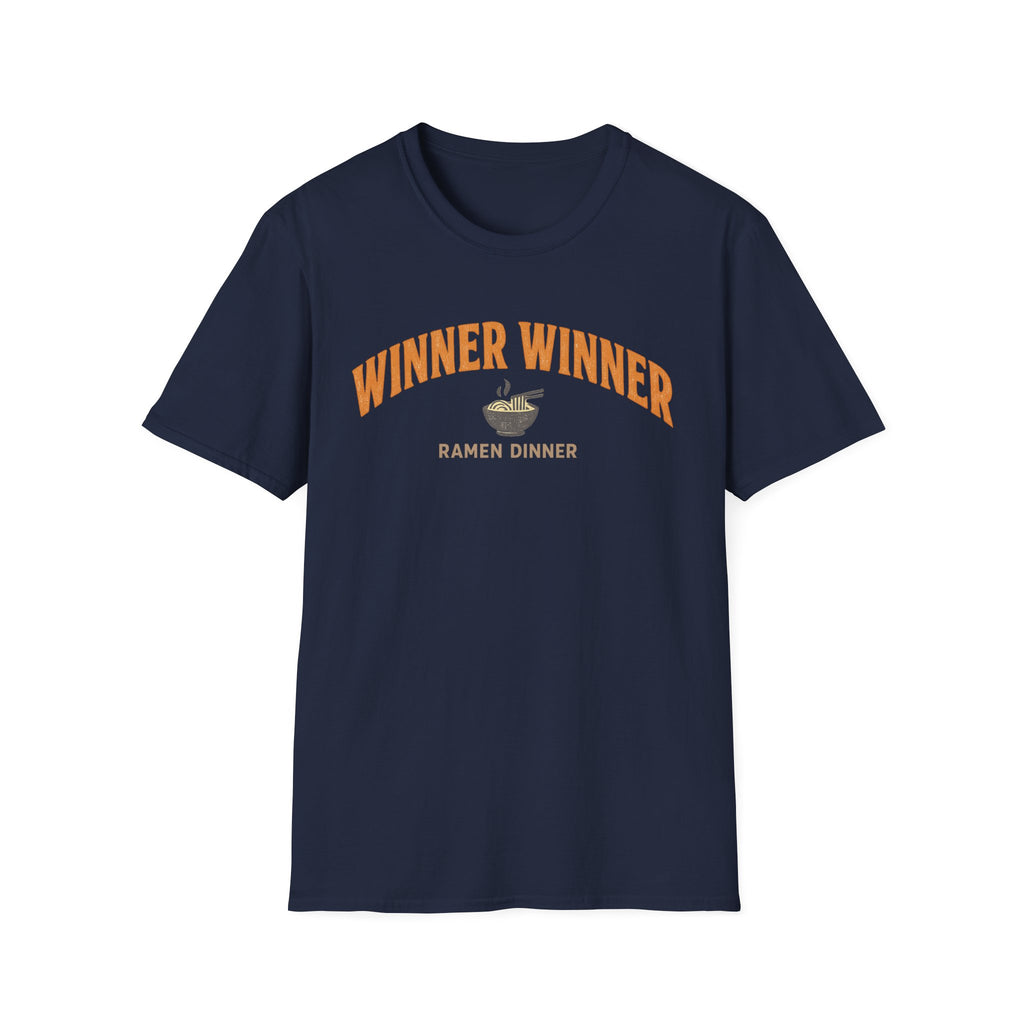 Winner Winner Ramen Dinner T-Shirt - Funny Gamer Tee