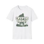 Cryptid Energy Bigfoot Forest Graphic T-Shirt