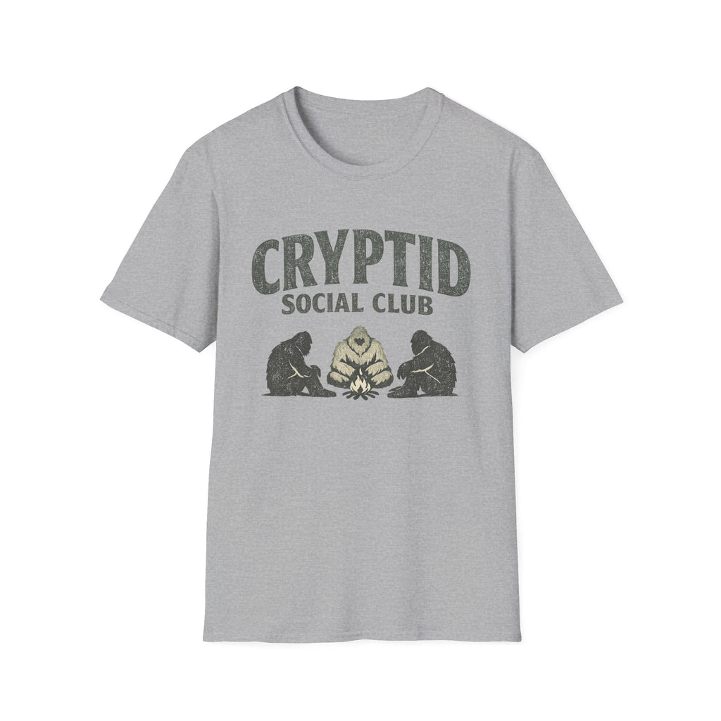Cryptid Social Club T-Shirt Bigfoot Yeti